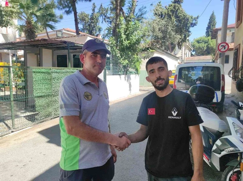 Kira parasını kaybeden işçiye belediye işçisinden müjde
