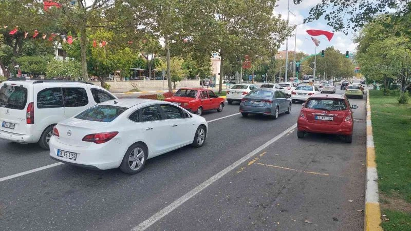 Tekirdağ motorlu kara taşıtı artmaya devam ediyor
