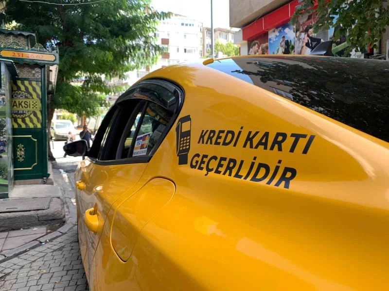  Müşteriler talep etti, taksiciler kullanıma sundu
