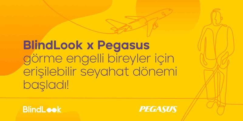 Pegasus’tan görme engelli bireyler için kapsayıcı ve engelsiz online deneyim
