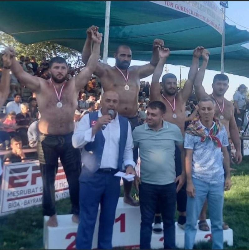 Kemer Belediye güreşçisi Balcı, Bayramiç’ten madalya ile döndü
