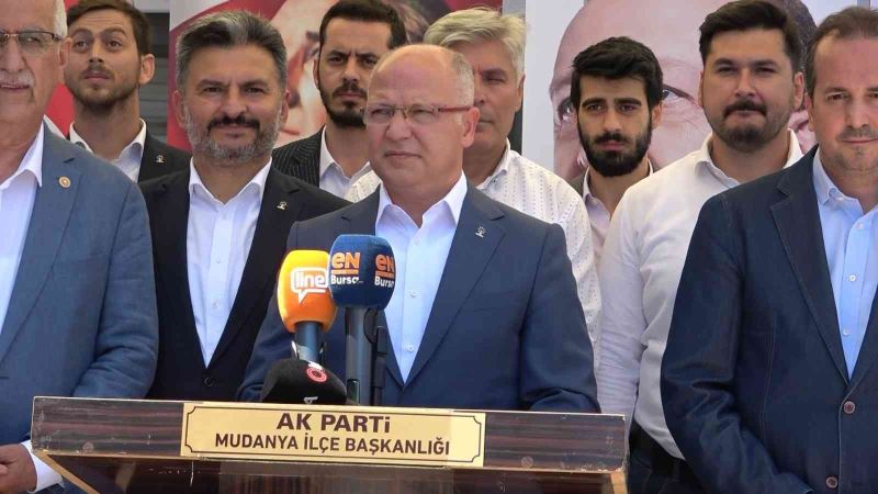 AK Parti tüm teşkilatlarıyla Mudanya’da
