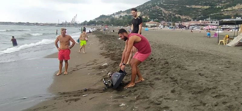 Mayın sandıkları cisim televizyon tüpü çıktı
