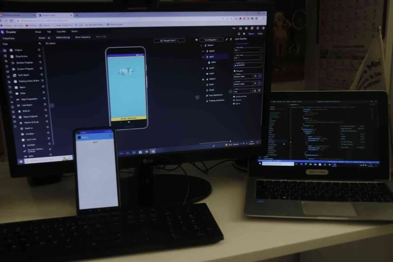 Diyarbakır’da 13 yaşındaki yazılımcı kendi yazışma uygulamasını kurdu
