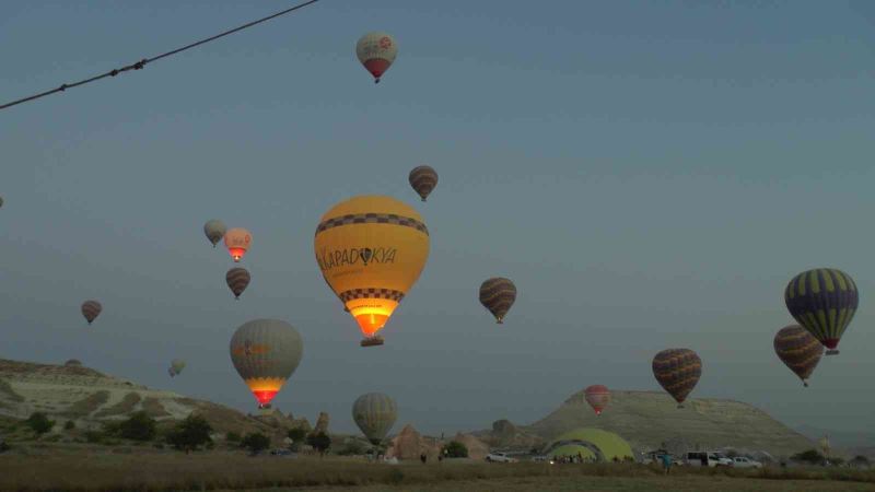 Kapadokya 7 ayda 1 milyon 892 bin 112 ziyaretçiyi ağırladı
