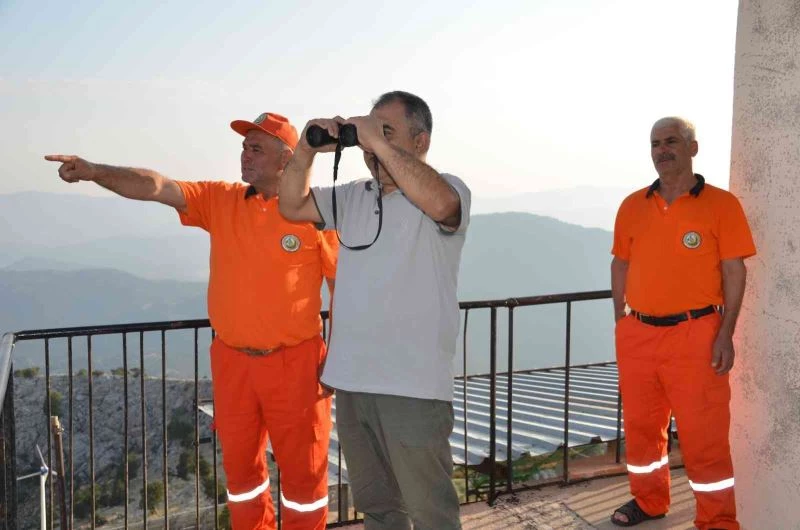 Duman avcıları 24 saat görev başında
