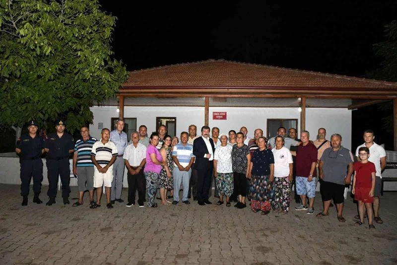 Vali Tavlı Cemevinde Oruç açma programına katıldı
