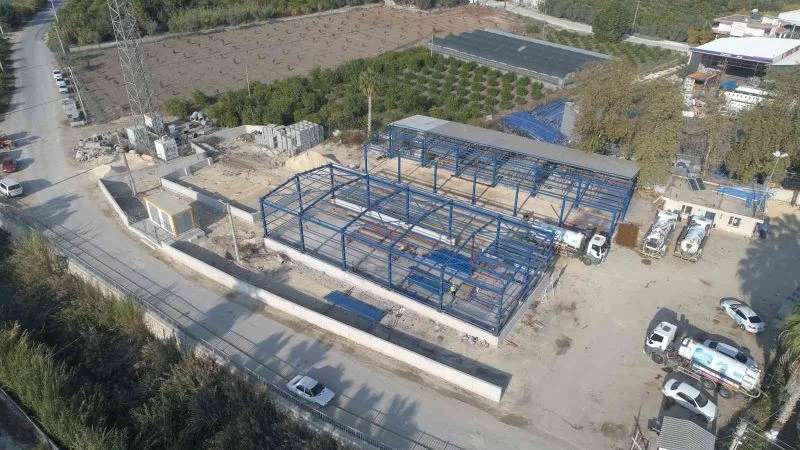 MESKİ’nin yerleşke inşaatı sürüyor
