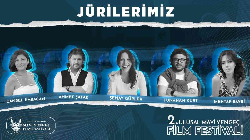 Karataş 2. Ulusal Mavi Yengeç Film Festivali’nin jüri üyeleri belli oldu
