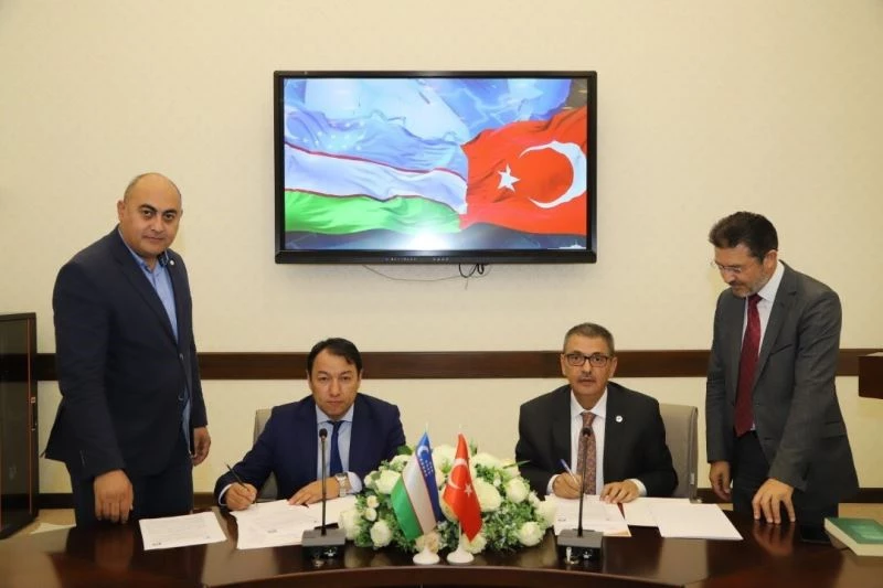 Rektör Kutluhan, Kırgızistan ve Özbekistan’da temaslarda bulundu
