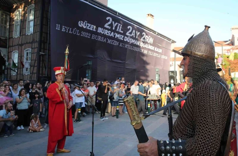 Bursa’da kurtuluşun 100. yılı coşkusu
