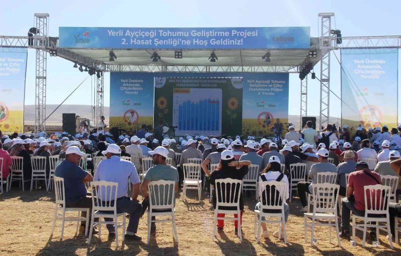 Yerli Ayçiçeği Tohumu Geliştirme ve Çiftçi Destekleme Projesi Konya’da devam ediyor
