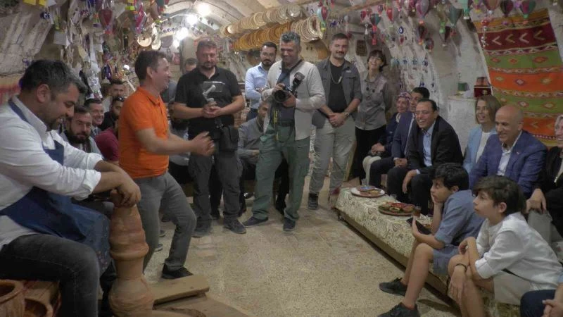 Tarım ve Orman Bakanı Kirişci Nevşehir’de çömlek yaptı
