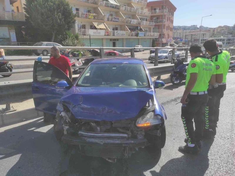 Ölüm virajında facia ucuz atlatıldı
