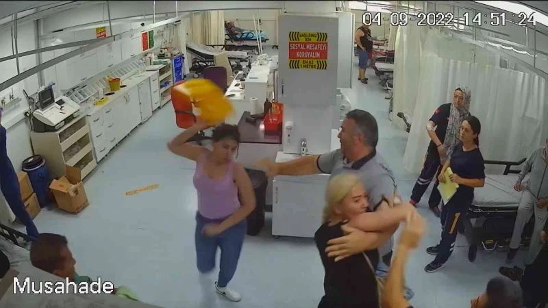 Hastaneyi savaş alanına döndüren anne ve kızına tutuklama kararı
