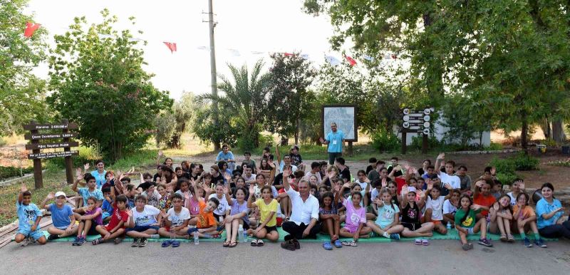 Muratpaşa’nın doğa kampına 968 çocuk katıldı
