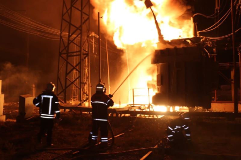 Rusya’nın Harkov’daki termik santrale füzeli saldırısında 1 kişi öldü
