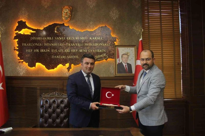 Başkan Kavaklıgil’den Kaymakam Hatam’a 