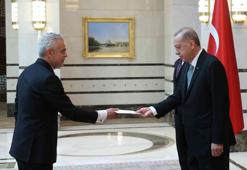 Cumhurbaşkanı Erdoğan, KKTC Büyükelçisi Korukoğlu’nu kabul etti
