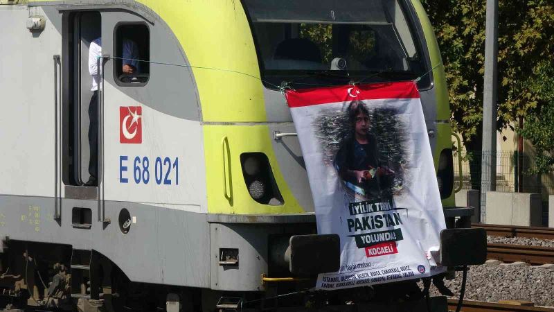 Kocaeli’den Pakistan’a 17 vagonluk yardım treni
