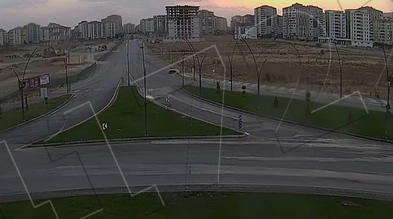 Malatya’daki kazalar kamerada
