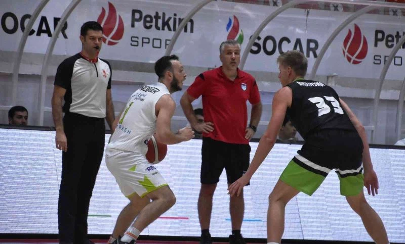 Ege Cup: Merkezefendi Basket: 74 - Manisa Büyükşehir Belediye Spor: 94