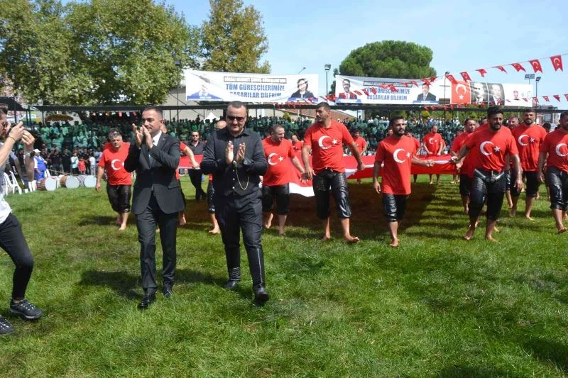 Bigalı Mehmet Çavuş Güreşleri’nde Başpehlivan Ali Gürbüz oldu
