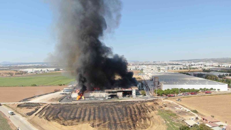 İzmir’in Torbalı ilçesinde bulunan bir fabrikada yangın çıktı. Yangına çok sayıda itfaiye sevk edildi.
