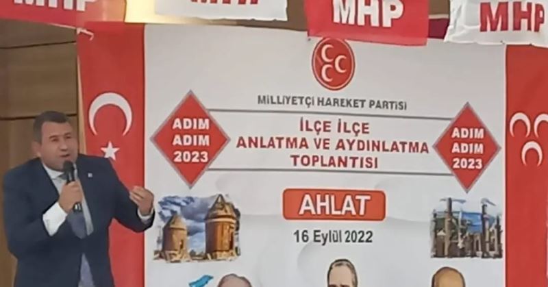 MHP Iğdır Milletvekili Karadağ: “Kurulan masa değil tezgah”
