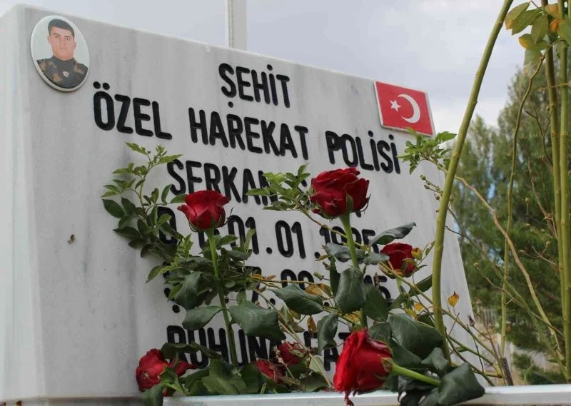 Bayburtlu şehit özel harekât polisi sene-i devriyesinde unutulmadı
