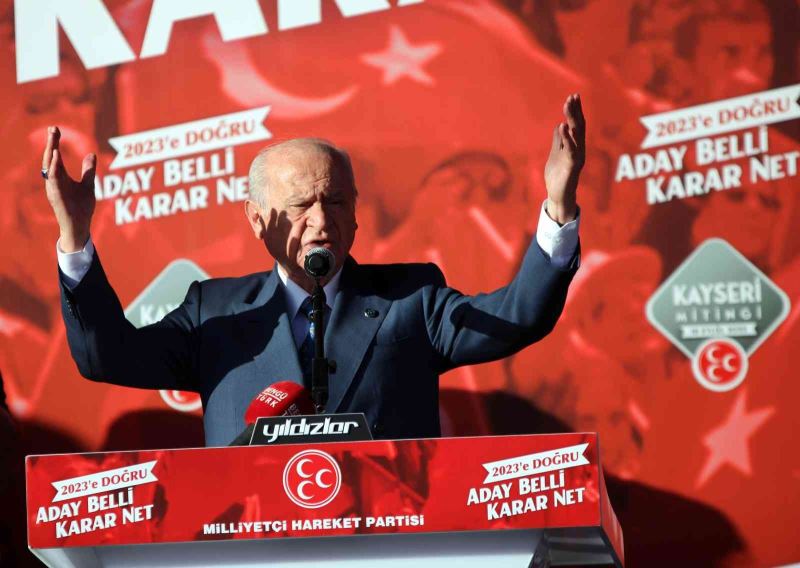 MHP Lideri Devlet Bahçeli: 