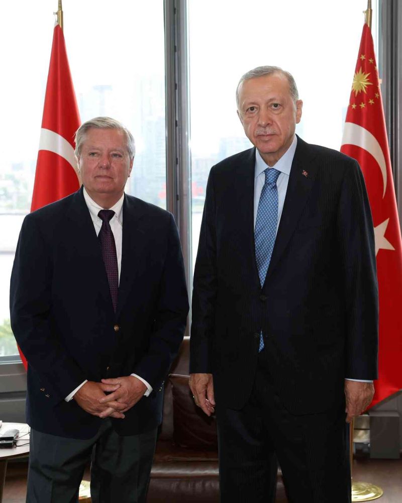Cumhurbaşkanı Erdoğan, ABD’li Senatör Lindsey Graham’ı kabul etti
