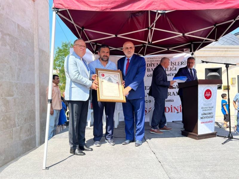 Gökçebey Merkez Kerim Camii’nin açılışı gerçekleştirildi
