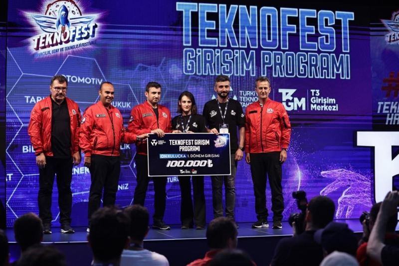 TEKNOFEST girişim programında ön kuluçka desteği almaya hak kazandılar
