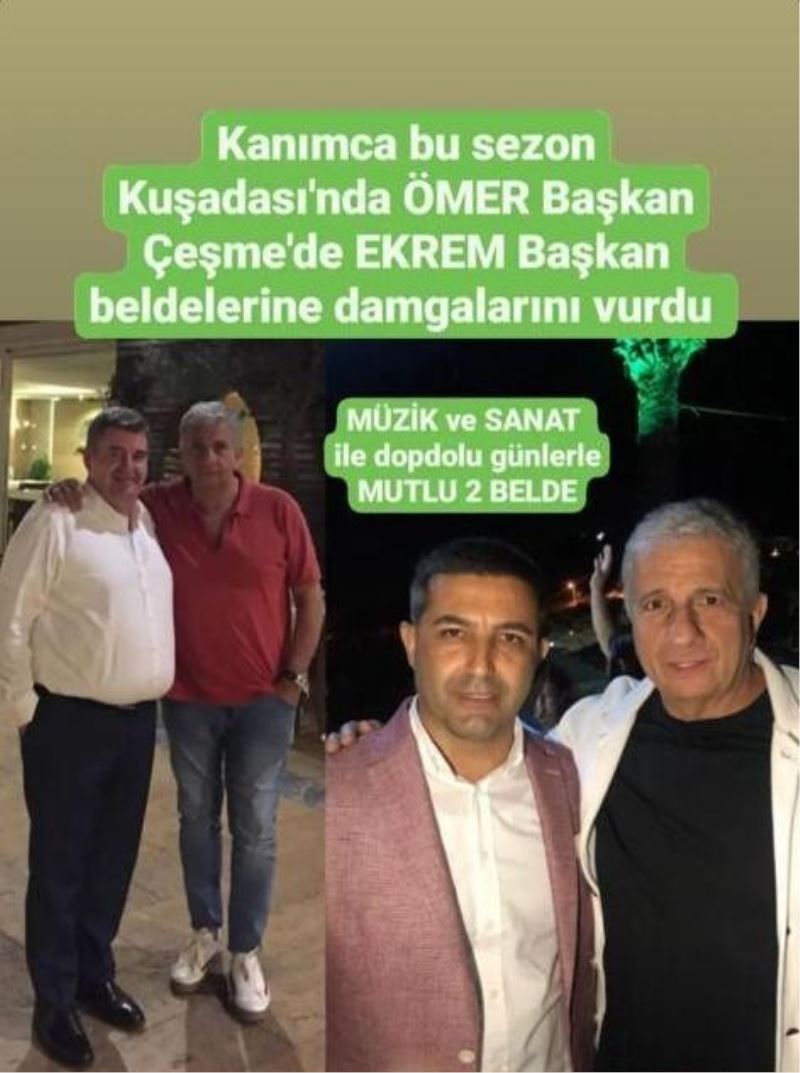 Ünlü organizatör Başkan Günel’i övdü
