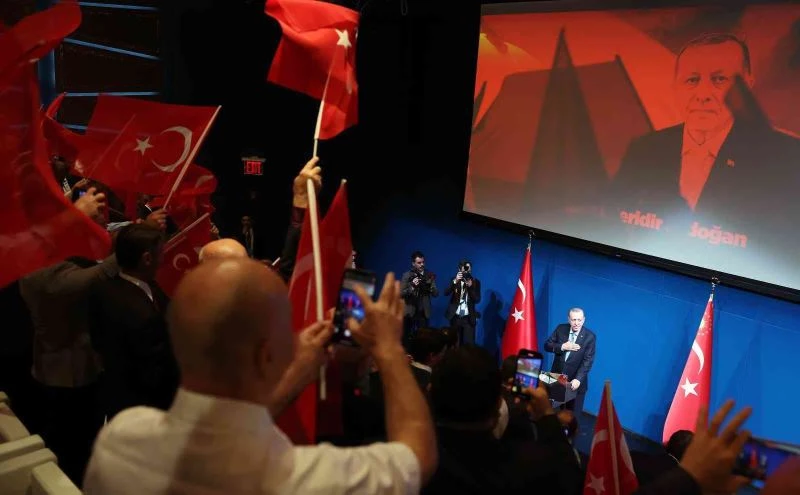 Cumhurbaşkanı Recep Tayyip Erdoğan, ABD temasları kapsamında ABD’de yaşayan Türk vatandaşları ile bir araya geldi
