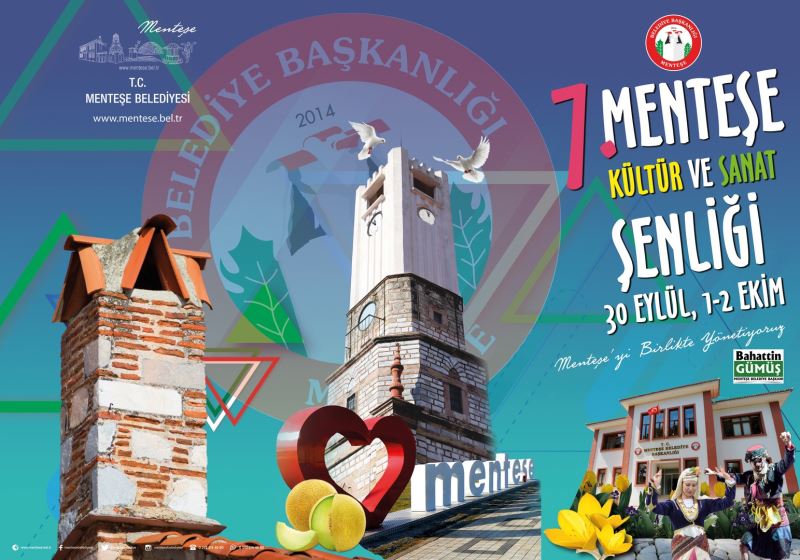 7’inci Menteşe Kültür ve Sanat Şenliği başlıyor
