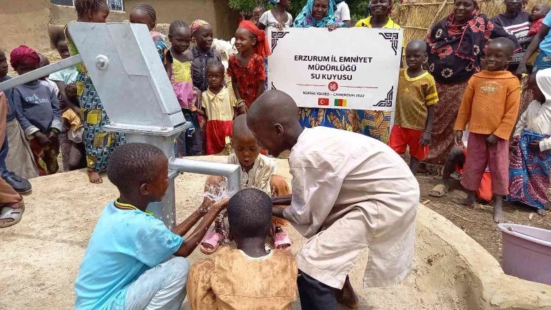 Erzurum Emniyetinden Kamerun’a 