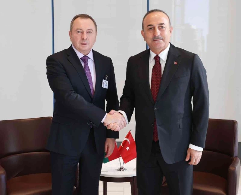 Çavuşoğlu, BM 77. Genel Kurul Başkanı, Belarus ve Gürcistan Dışişleri Bakanlarıyla görüştü
