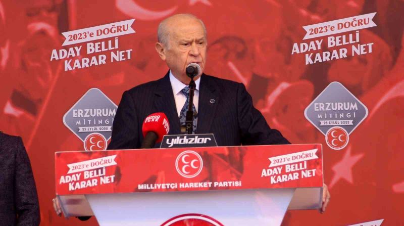 MHP Genel Başkanı Bahçeli: 