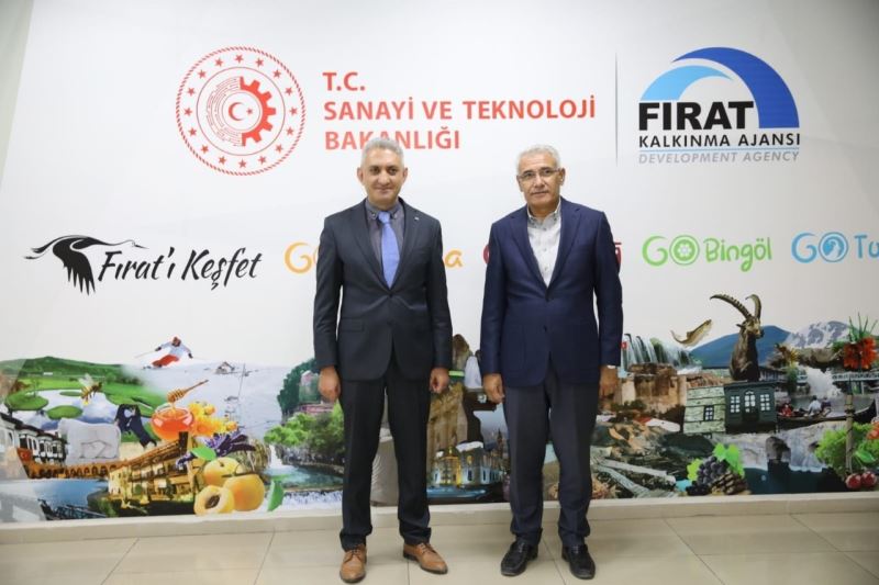 Başkan Güder’den Tekstilkent projesi için istişare
