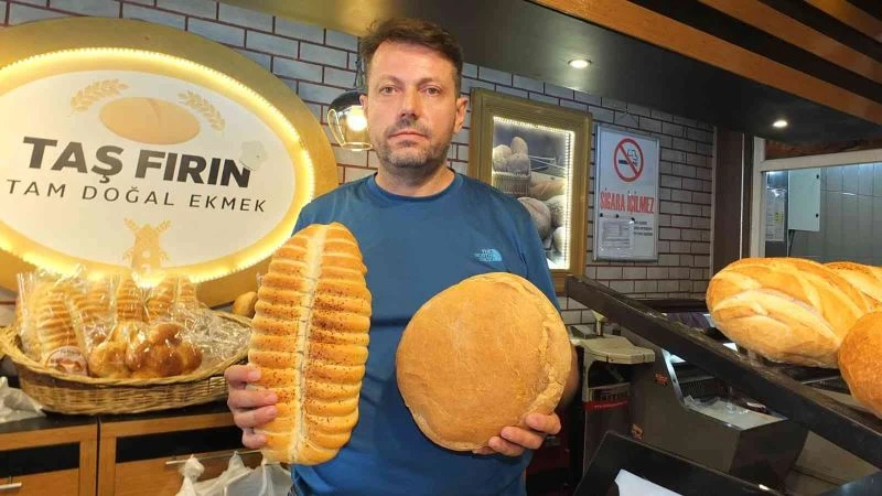 Burhaniyeli fırıncı hem ucuz satıyor hem de askıda ekmek uygulamasını sürdürüyor
