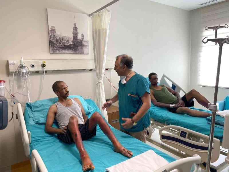 Libya’dan Türkiye’ye getirilen hastalar dehşet anlarını anlattı: 