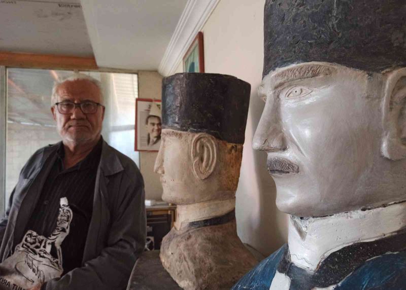 Kahramanmaraşlı tamirci Atatürk heykelinde iddialı
