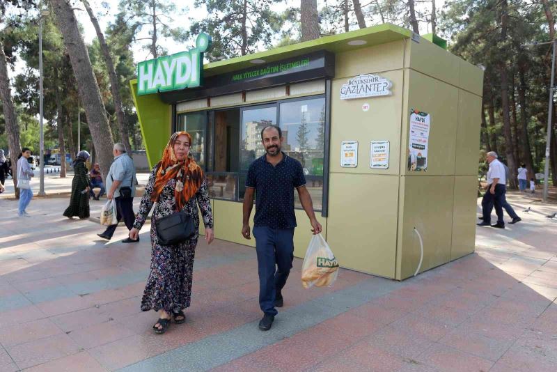 Haydi ekmek büfelerinde satış başladı
