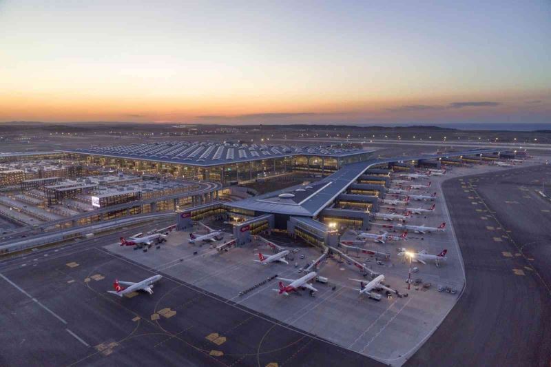 İstanbul Havalimanı bin 286 uçuşla Avrupa’nın zirvesinde yer aldı
