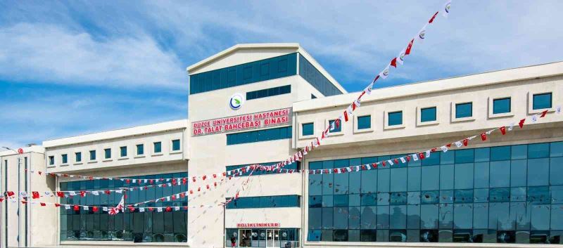 Düzce Üniversitesi Hastanesi 370 binden fazla hasta baktı
