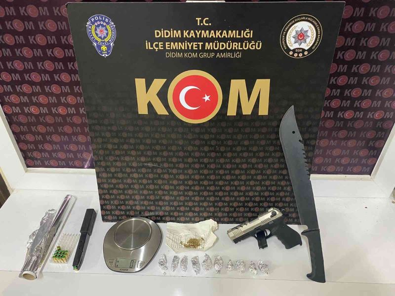 Didim’de uyuşturucu tacirine göz açtırılmadı
