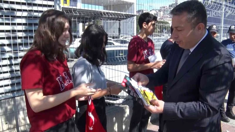 Kağıthane’de “Trafikte yaya önceliği” etkinliği gerçekleştirildi
