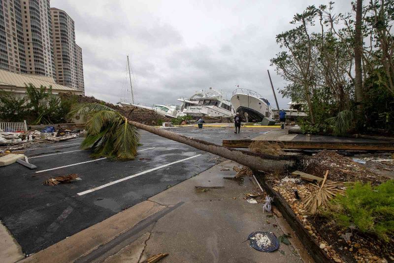 Ian Kasırgası’nın Florida’da neden olduğu tahribat gün yüzüne çıktı
